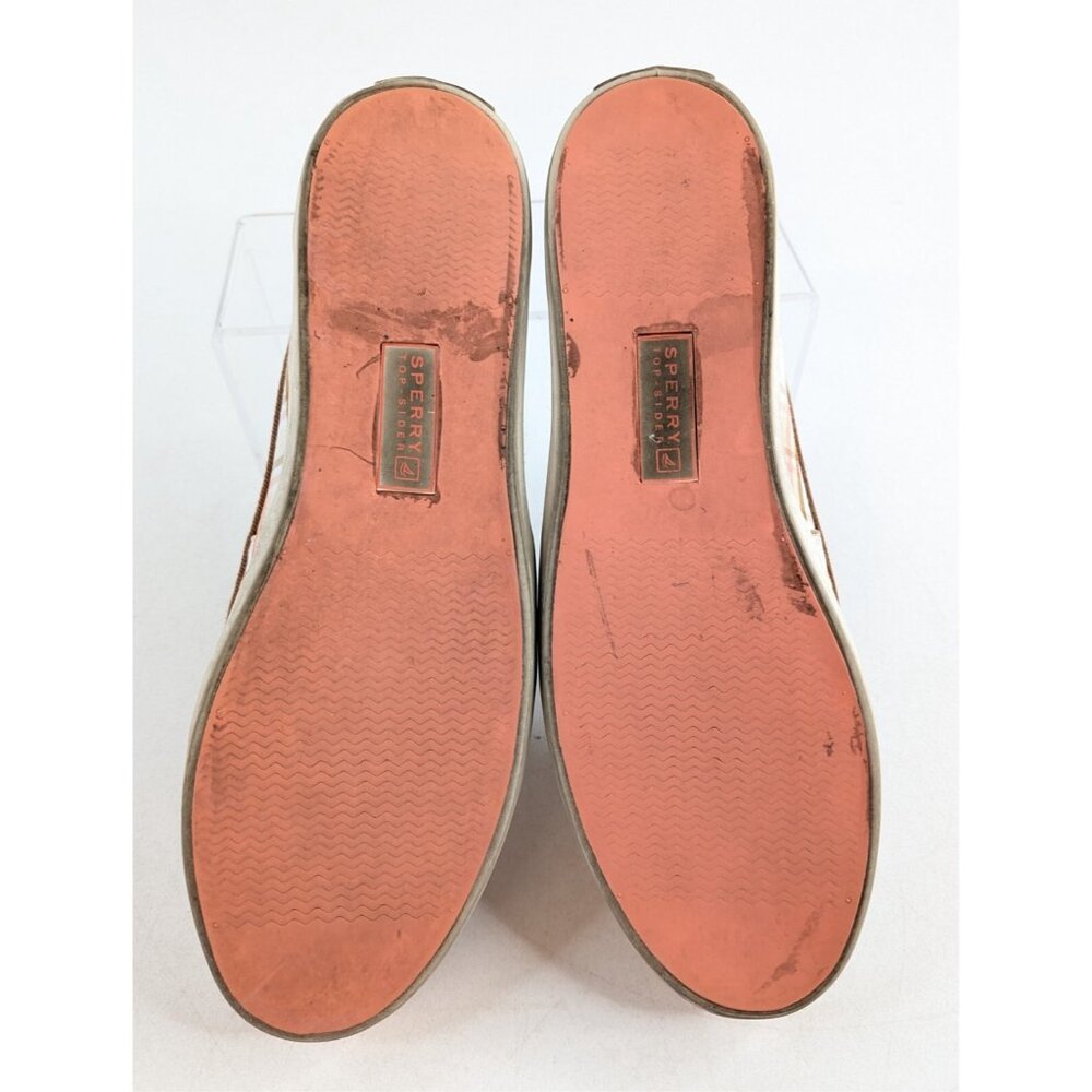 Sperry Hailey Slip-On Loafers Women’s Size 10 M Brown Peach Plaid - Picture 3 of 8